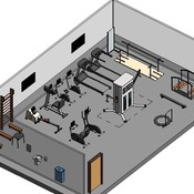 28 Gymnasium (Revit families)