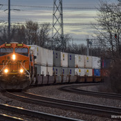 BNSF "Z" Train at Lisle, IL