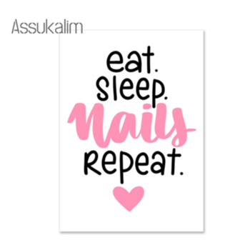 free shipping English letters  Poster Prints Pink Posters Print Beauty home deco Wall Pictures Girl No.555