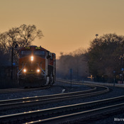 Freight at a station