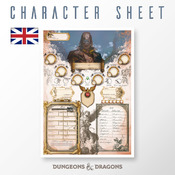 Fully customizable Dungeons and Dragons Character Sheet.