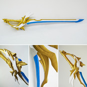 Aquila Favonia sword Genshin Impact - Cosplay Swords Pattern Blueprint