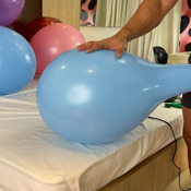 Looner boy pump balloons