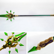 Primordial Jade Spear Xiao - Genshin Impact - Cosplay spear Pattern Blueprint