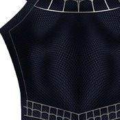 Spider-Man 3 Symbiote Pattern (Clean Version) (No spider logos)