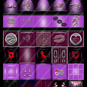 valentine st collection 30 textures for imvu