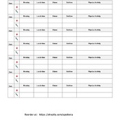 Blood Glucose Test Log