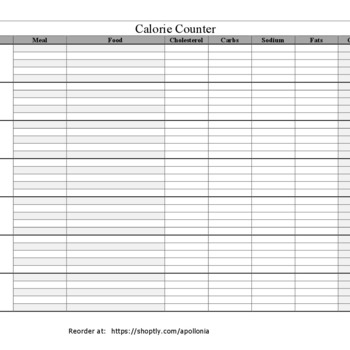 Calorie Counter Tracker