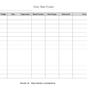 Daily Stats Tracker