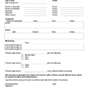 Diabetes Management Sheet