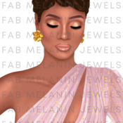 Diva Bundle 2 | Diva Head Canvas | Diva Head Wreath | Black Woman Art Print | Black Queen Melanin Nubian Diva | Diva Face