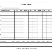 Exercise Journal Tracker