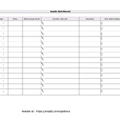 Insulin Shot Log