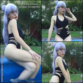 Pool party Evelynn - Selfie set