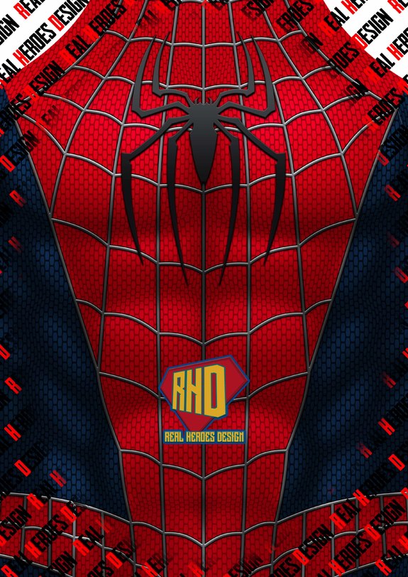 Sam Raimi Spider Man Pattern Spider-Man 3 Raimi Suit (2007) Pattern V3 - Real Heroes Design. Dye ...