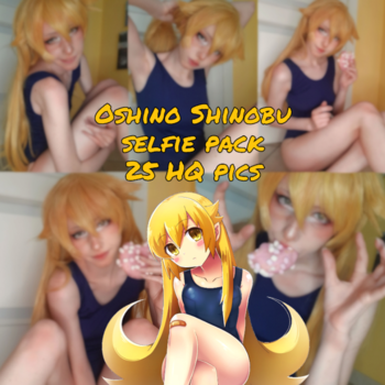 Swimsuit Shinobu selfie pack 25 HQ pics