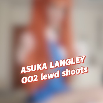 Asuka Langley lewd shoots