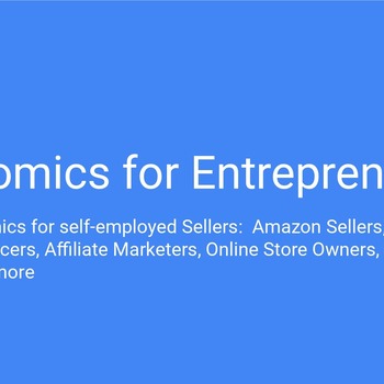 Economics for Entrepreneurs - Quick Guide