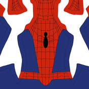 Japanese Spider-Man suit pattern