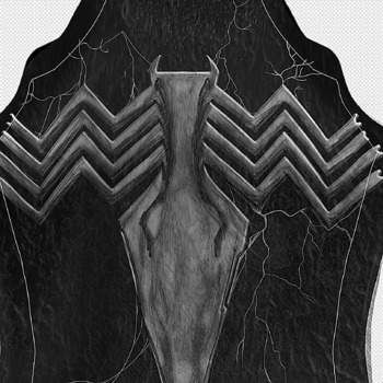 MCU spider-man symbiote concept suit pattern