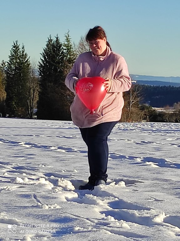 Schnee und Ballons 2 Fotoalbum