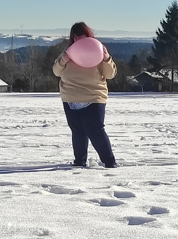 Schnee und Ballons 6 Fotoalbum