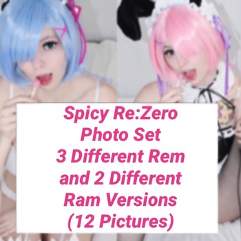 Spicy Re:Zero Photo Set (12 Pictures)