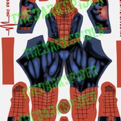 Spider-Man web of shadows suit pattern file