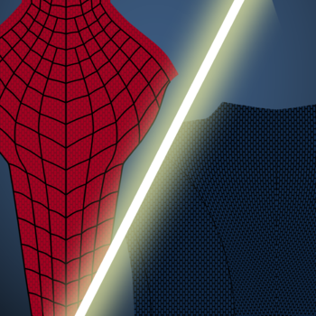 The Amazing Spider-Man 2 Pattern (Color Fabric)
