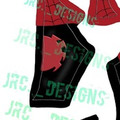 Unused Spider-Man 2002 design suit pattern