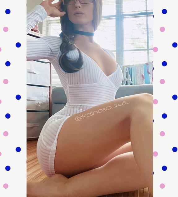 Glasses girl dress set