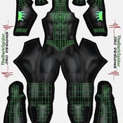 Marvel Nemesis Dark Spider-Man pattern