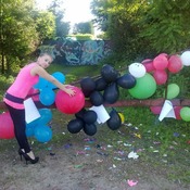 SOPHIE BLOWS AND MASSACRE ALL BALLOONS