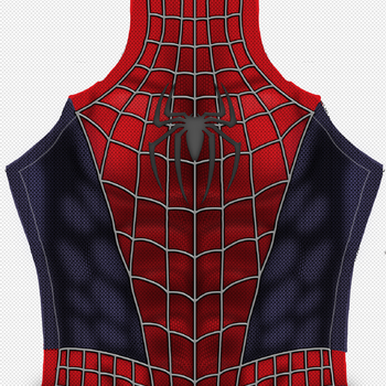 Spider-Man 3 red suit pattern file