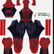 Spider-Man 3 red suit pattern file