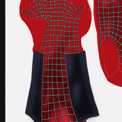 Spider-Man 3 red suit pattern file