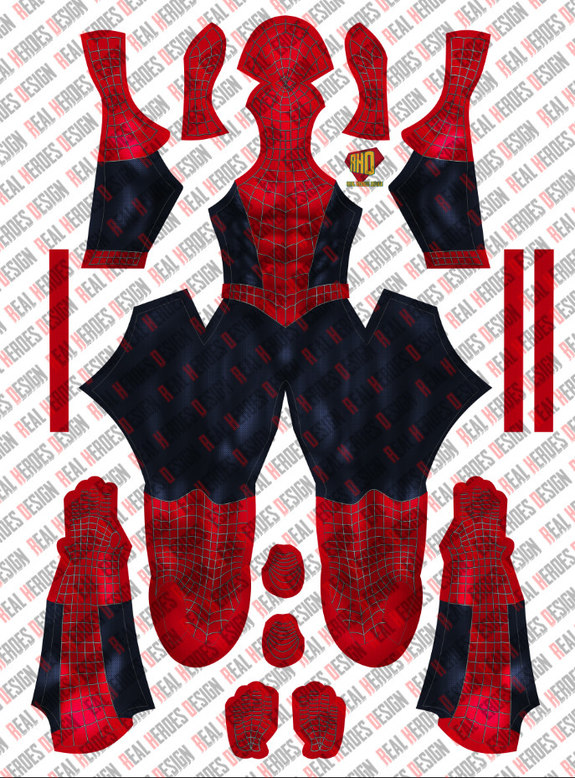 NO LOGOS Spider-Man No Way Home - Peter 2Raimi Suit Pattern - Real ...