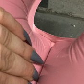 FULL PINK BALLOONS + MYALR PINK + RED,BLUE,GREY NAILS