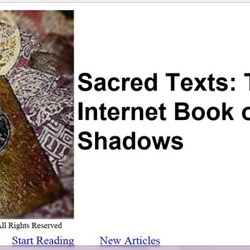 The Internet Book of Shadows