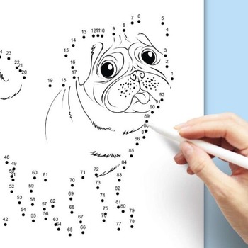 Dot to Dot Printable Animals - 35 pages