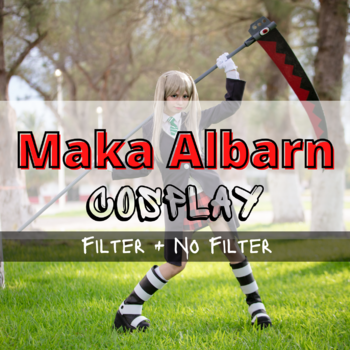 [SET] Maka Albarn Cosplay (Filter + No Filter)