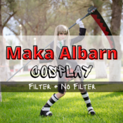 [SET] Maka Albarn Cosplay (Filter + No Filter)