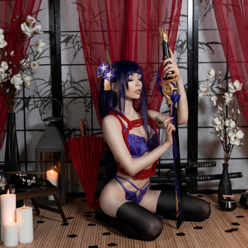 Raiden Shogun Boudoir Set