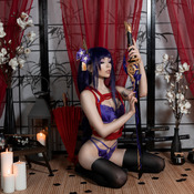 Raiden Shogun Boudoir Set