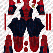 Spider-man Raimi 2002 Pattern Suit V4 - Real Heroes Design. Dye 