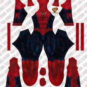 Spider-Man 3 Raimi Suit (2007) Pattern V4 - Real Heroes Design. Dye ...