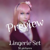 Luka Megurine 10th Anniversary Lingerie set