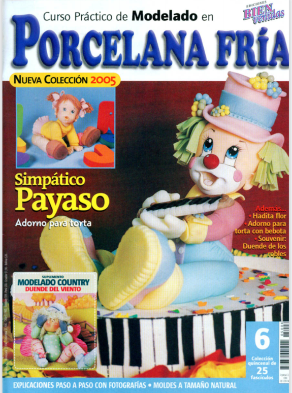 Sculpting Art Dolls in Polymer Clay in Spainish