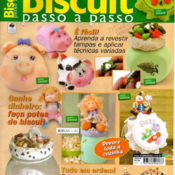 an old magazine in Spainish  in polymer clay sculpting skills