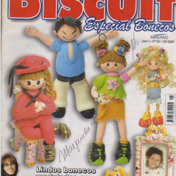 an old period magazine in Spainish: using polymer clay to decorate your life
